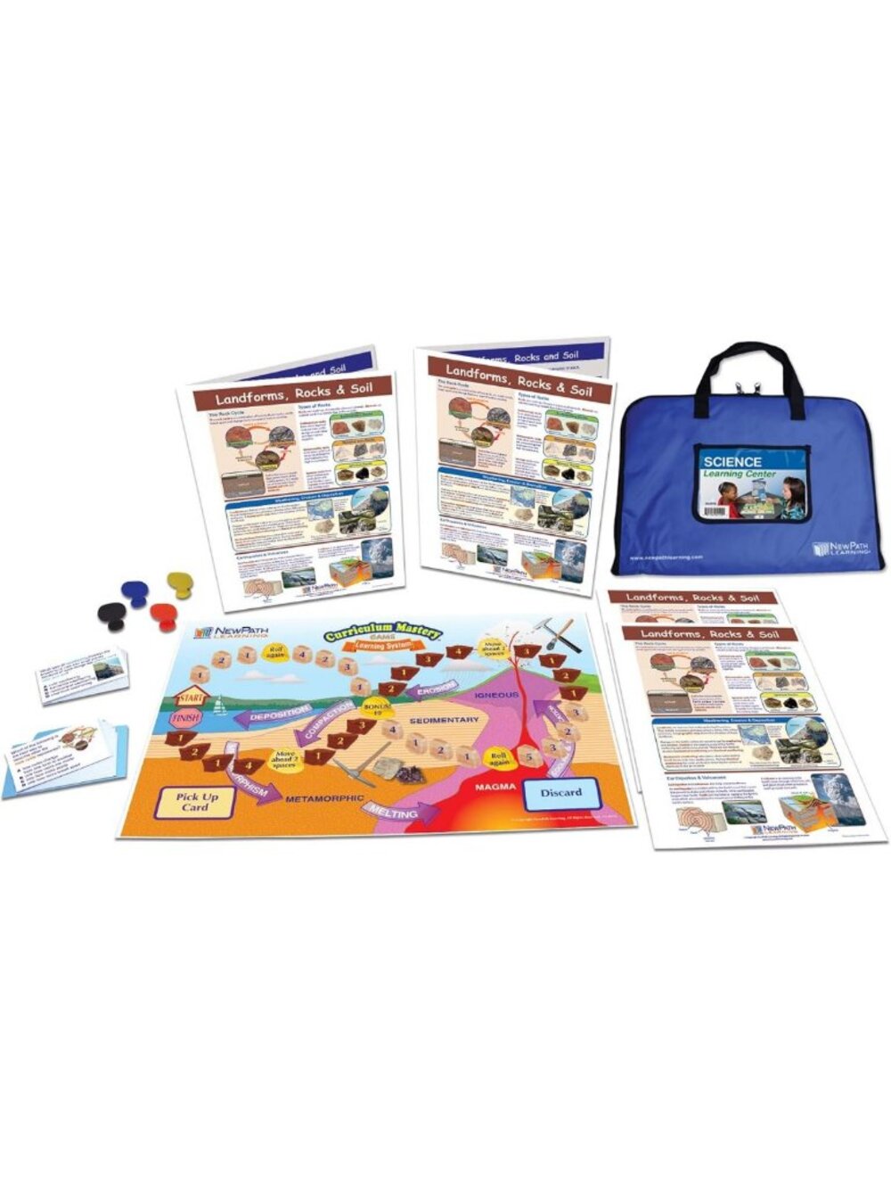 Interactive Learning Game: Landforms, Rocks & Soil for Grades 3-5, Fun